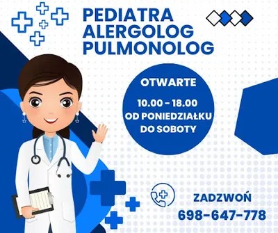 PEDIATRA Olsztyn : ALERGOLOG : PULMONOLOG - LEK. GRAŻYNA STOMPOR-CEGIEŁKA | PRYWATNA PRAKTYKA